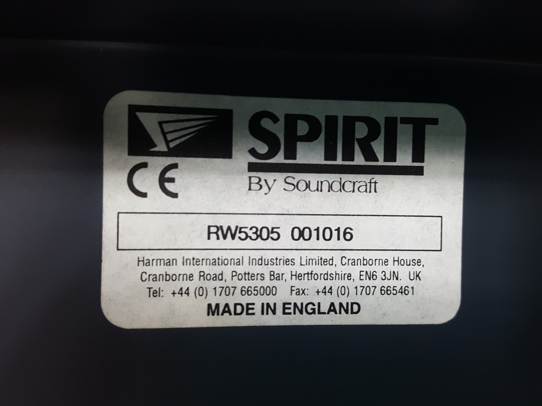 Image of Soundcraft Spirit Live 3-2 Analog Audio Mixer with Power Supply