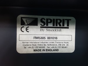 Thumbnail image of Soundcraft Spirit Live 3-2 Analog Audio Mixer with Power Supply