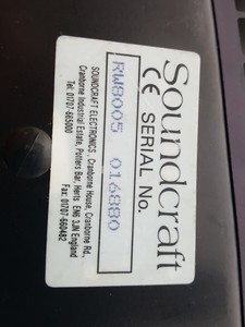 Thumbnail image of Soundcraft Spirit Live 3-2 Analog Audio Mixer with Power Supply