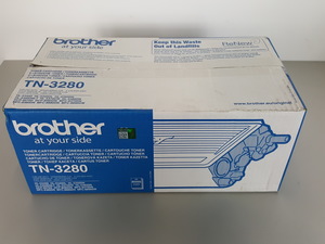 Thumbnail image of Brother TN-3280 Black High Capacity Toner Cartridge Printer Ink
