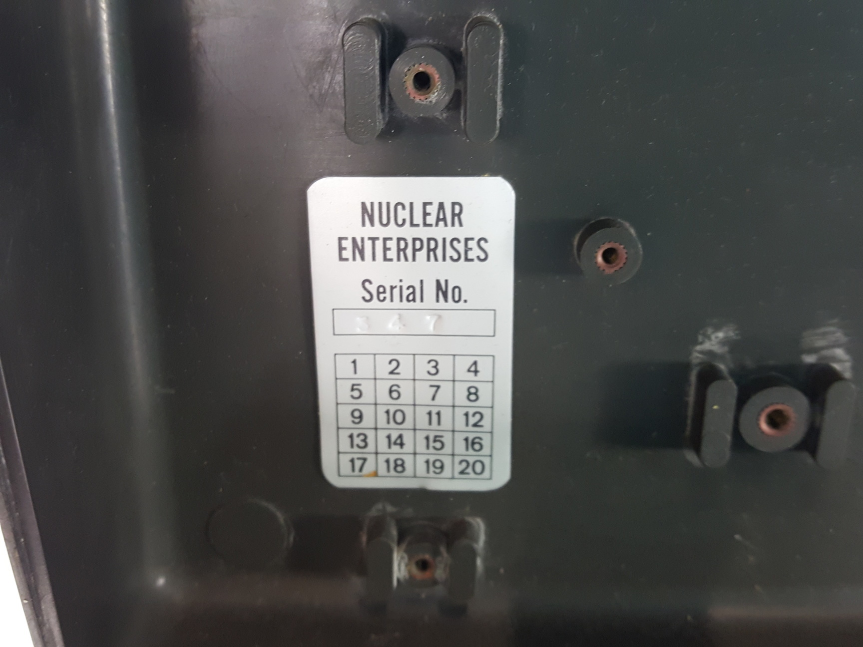 Image of Nuclear Enterprises Portable Scaler Ratemeter Model - PSR6 Lab Spares / Repairs