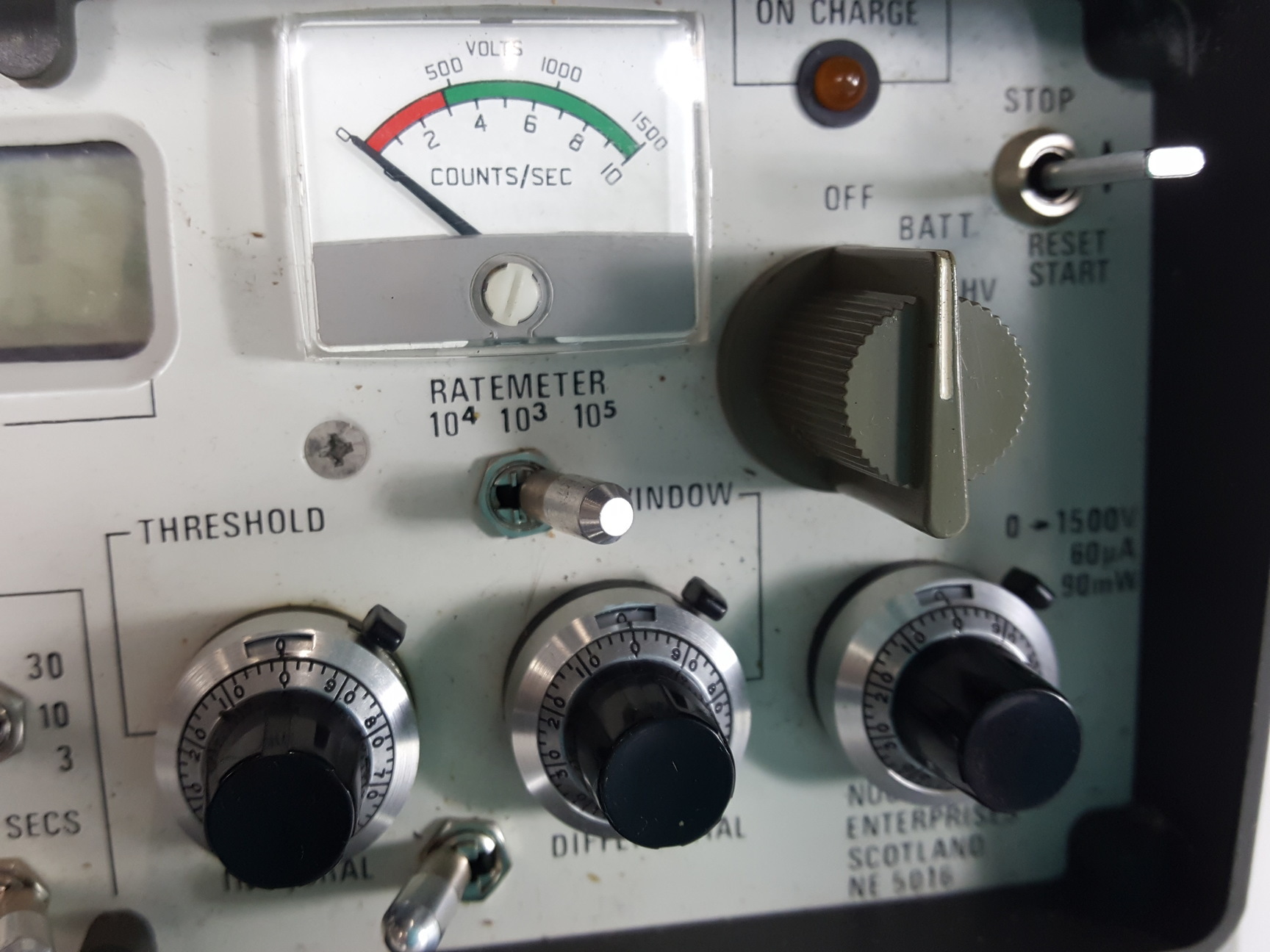Image of Nuclear Enterprises Portable Scaler Ratemeter Model - PSR6 Lab Spares / Repairs