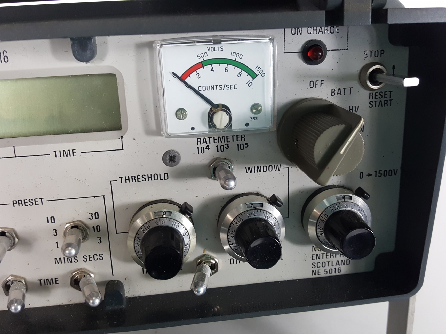 Image of Nuclear Enterprises Portable Scaler Ratemeter Model - PSR6 Lab Spares / Repairs