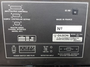 Thumbnail image of Gilson Model 222 Sample Charger - Liquid Handler / Sampler for HPLC System Lab