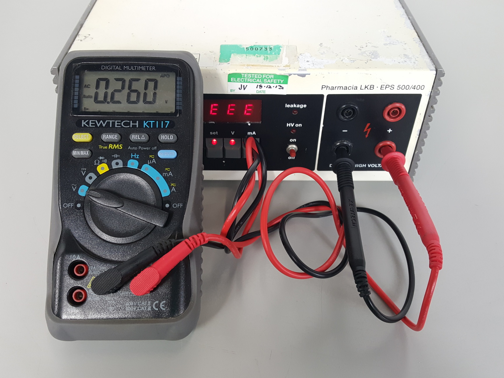 Image of Pharmacia LKB EPS 500/400 Electrophoresis Power Supply Lab Spares or Repairs
