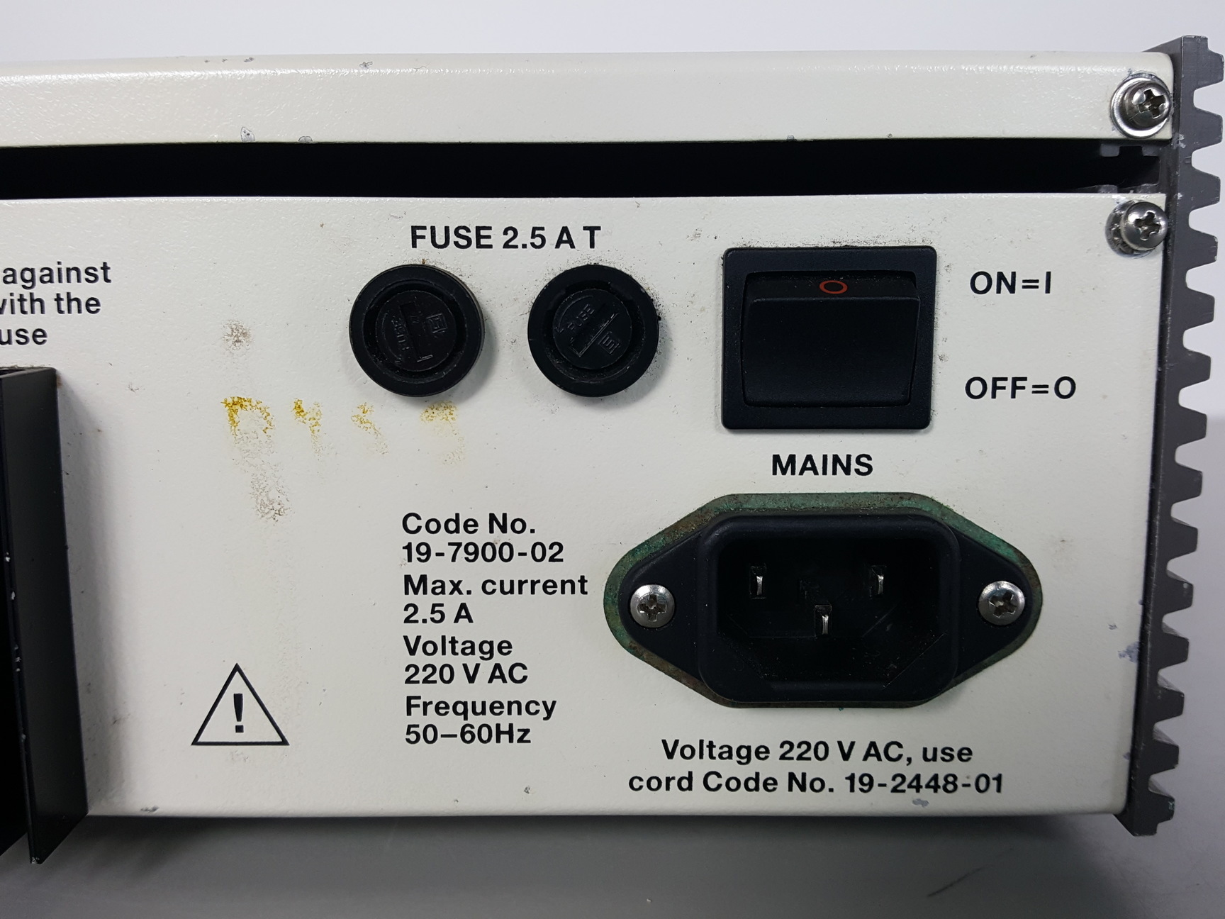 Image of Pharmacia LKB EPS 500/400 Electrophoresis Power Supply Lab Spares or Repairs
