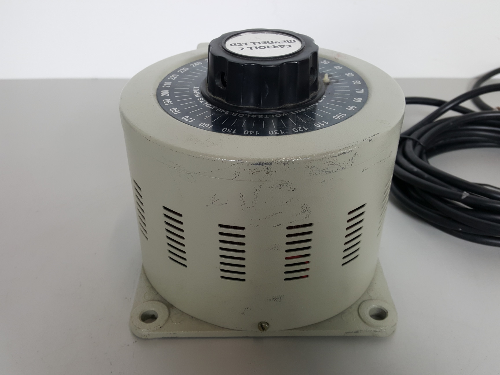 Image of Carroll & Meynell Variable Transformer Type - CMV 8E-1 Lab
