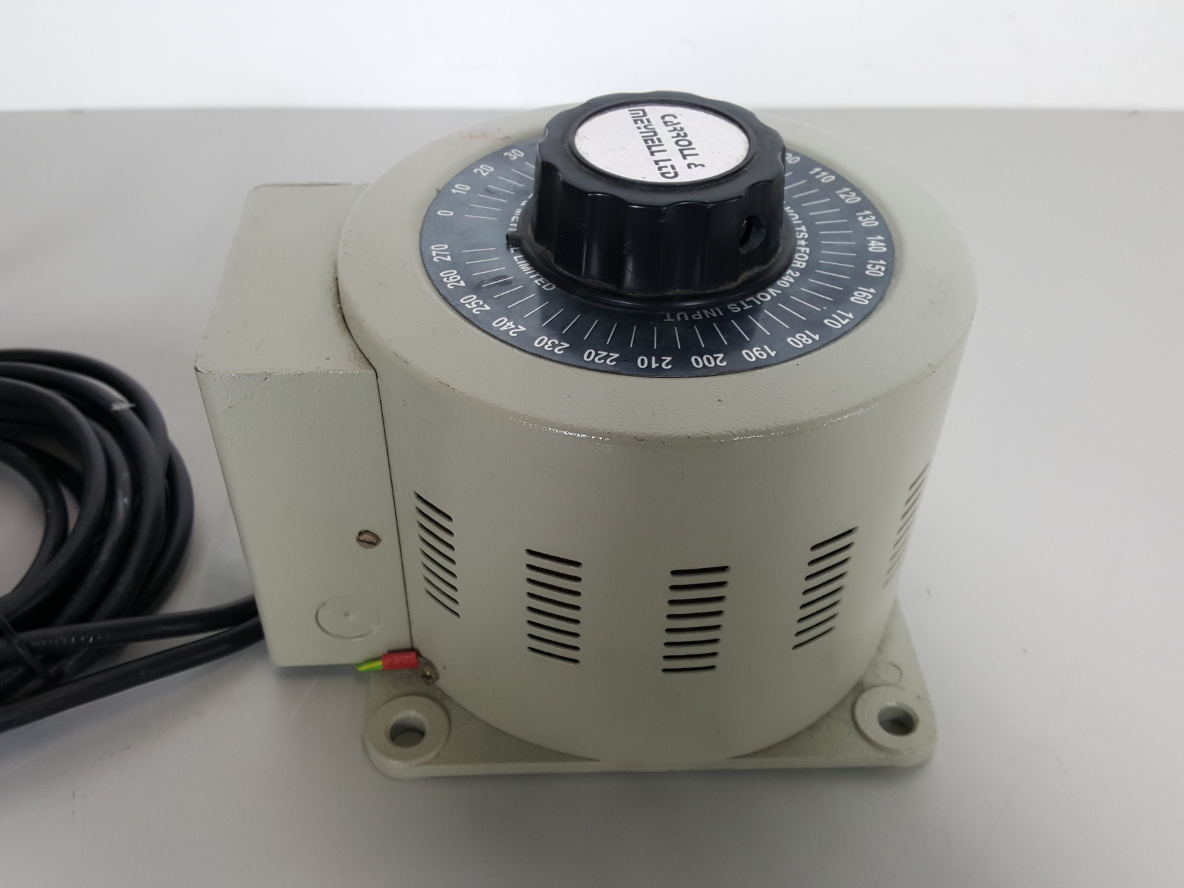 Image of Carroll & Meynell Variable Transformer Type - CMV 8E-1 Lab
