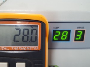 Thumbnail image of MSE Sanyo Harrier 18/80 Refrigerated Centrifuge With MSE 43124-141 6000rpm Rotor