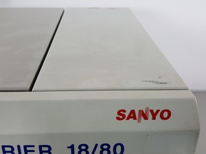 Thumbnail image of MSE Sanyo Harrier 18/80 Refrigerated Centrifuge With MSE 43124-141 6000rpm Rotor