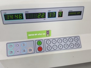 Thumbnail image of MSE Sanyo Harrier 18/80 Refrigerated Centrifuge With MSE 43124-141 6000rpm Rotor