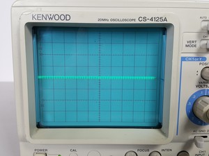 Thumbnail image of Kenwood 20MHz Oscilloscope Model - CS-4125A Lab