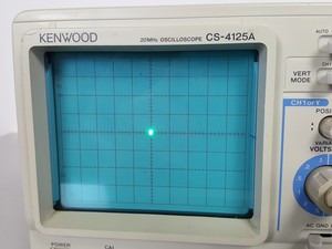 Thumbnail image of Kenwood 20MHz Oscilloscope Model - CS-4125A Lab