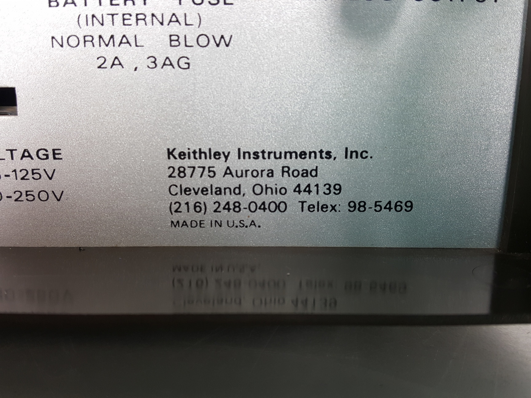 Image of Keithley 614 Electrometer Lab