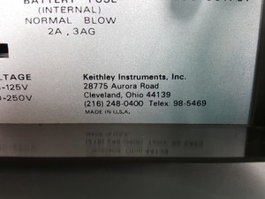 Thumbnail image of Keithley 614 Electrometer Lab