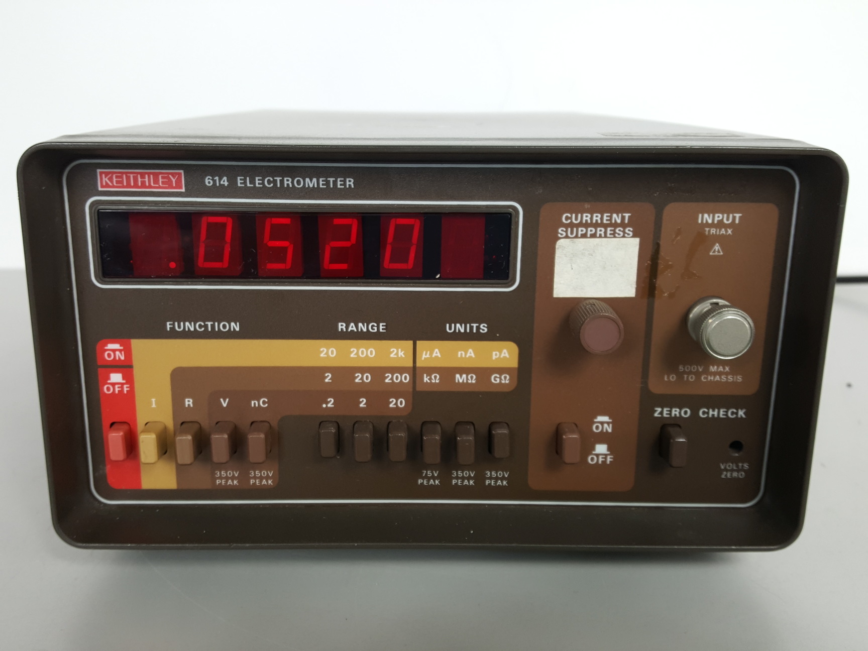 Image of Keithley 614 Electrometer Lab