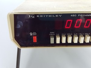 Thumbnail image of Keithley Model 480 Picoammeter Voltage Source Lab