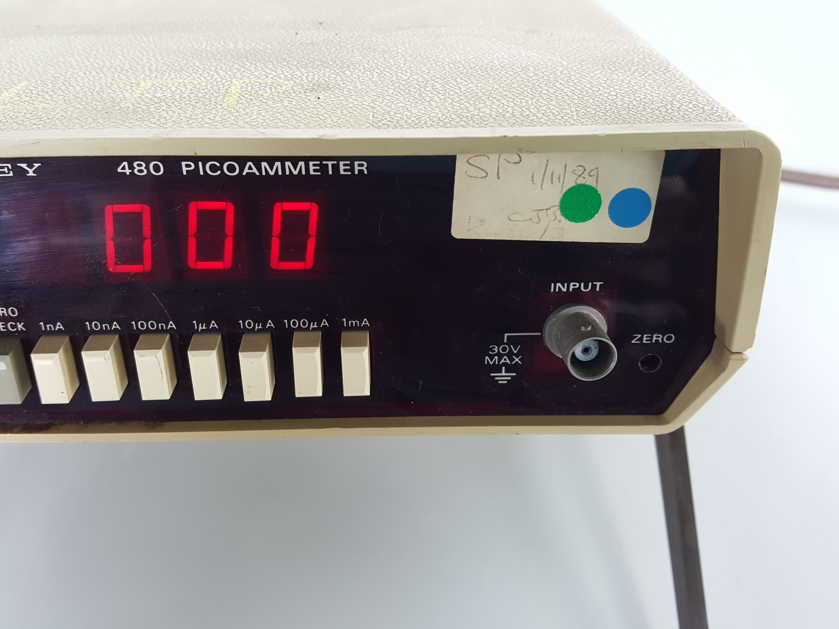 Image of Keithley Model 480 Picoammeter Voltage Source Lab