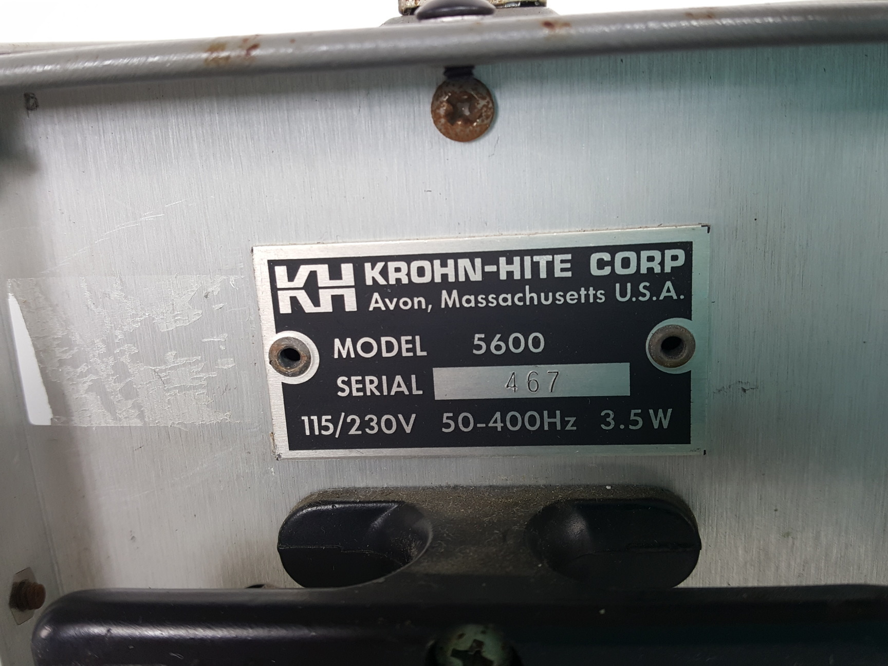 Image of Krohn - Hite Model 5600 Signal Generator Lab