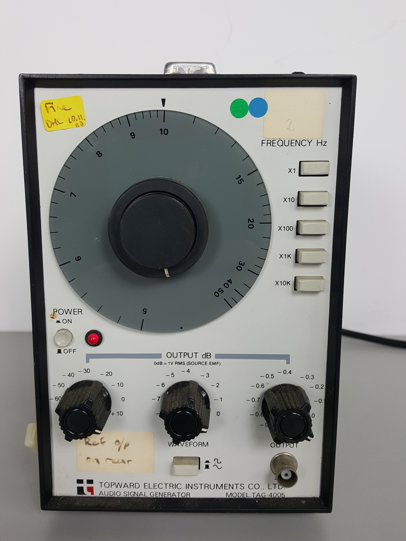 Image of Topward Electric Instruments Audio Signal Generator Model - TAG-4005 Lab