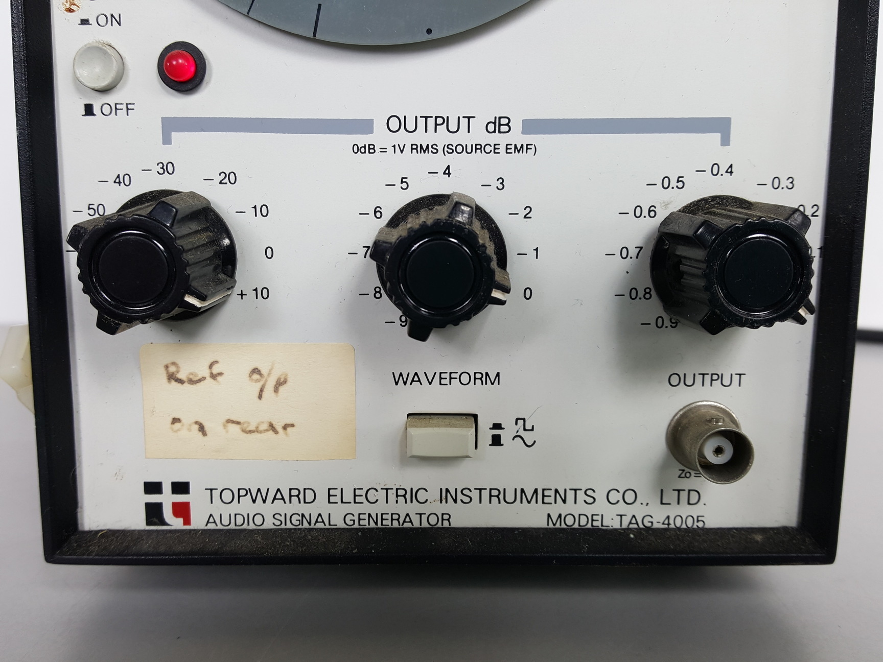 Image of Topward Electric Instruments Audio Signal Generator Model - TAG-4005 Lab