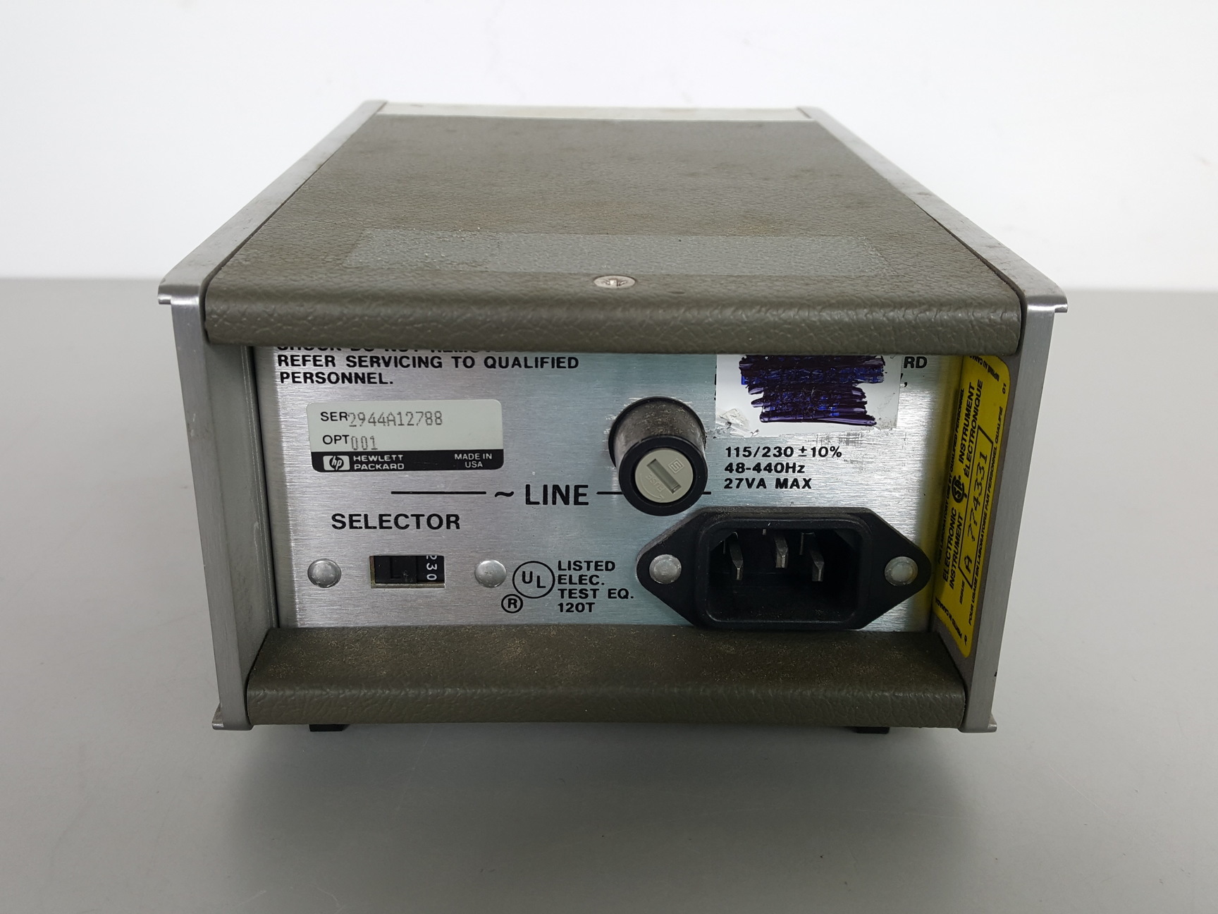 Image of HP Hewlett Packard 8447A OPT 001 Dual Amplifier Lab