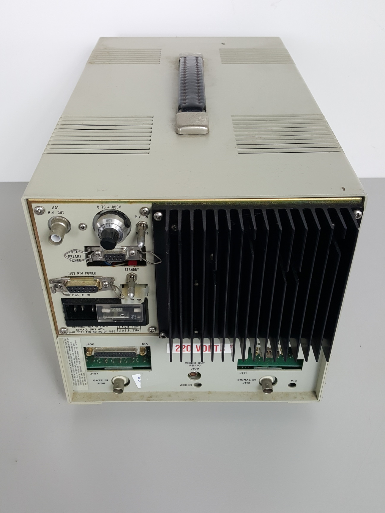 Image of Canberra Series 20 Oscilloscope Model - 2802 Lab Spares or Repairs
