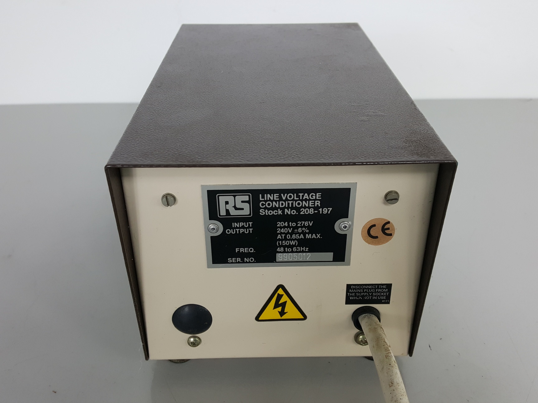 Image of RS Line Voltage Conditioner Stock no. 208-197 Lab