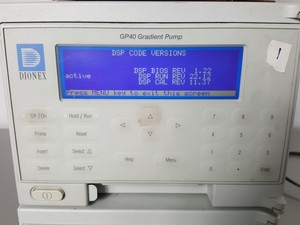 Thumbnail image of DIONEX IC HPLC System - GP40-1, PC 10, CD20-1, LC10-2 + Software & Dongle Lab