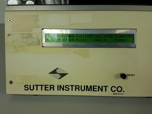 Thumbnail image of Sutter Instrument Co. Model P-87 Flaming / Brown Micropipette Puller Lab