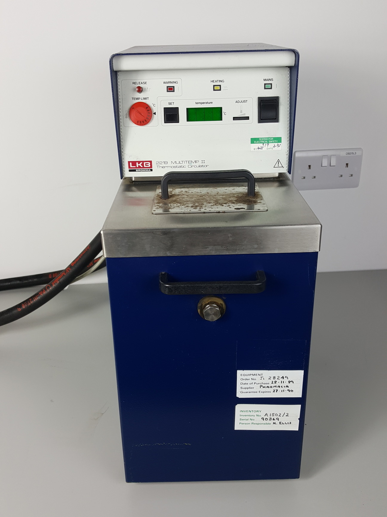 LKB 2219 Multitemp II Thermostatic Recirculating Heating Cooling Water