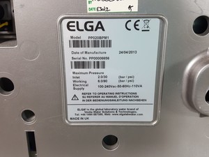 Thumbnail image of ELGA Purelab Pulse 1/2 Water Purification System Model- PP020BPM1 Lab