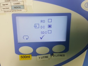 Thumbnail image of ELGA PURELAB ULTRA Water Purification system & ELGA 75L Reservoir w/ Accessories