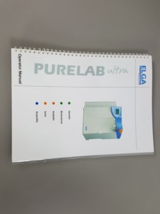 Thumbnail image of ELGA PURELAB ULTRA ANALYTIC Water Purification system & ELGA 75L Reservoir Lab