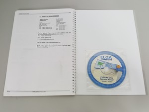 Thumbnail image of ELGA PURELAB ULTRA ULXXXAN Water Purification Purifier  & ELGA 40L Reservoir Lab