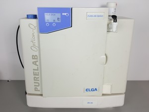 Thumbnail image of ELGA PURELAB Option-Q Water Purification System & ELGA DV25L Reservoir & Extras