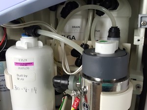 Thumbnail image of ELGA PURELAB Option-Q Water Purification System & ELGA DV25L Reservoir & Extras