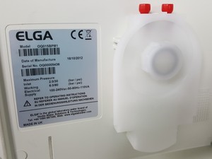 Thumbnail image of ELGA PURELAB Option-Q Water Purification System & ELGA DV25L Reservoir & Extras