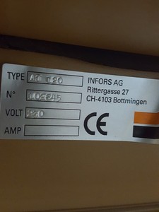 Thumbnail image of Infors HT AJ 120 Multitron Double Stack Incubator Shaker Lab Spares/Repairs