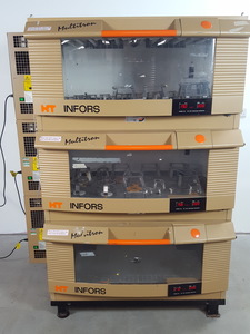 Thumbnail image of Infors HT AJ 120 Multitron Incubator Shaker Triple Stack  Lab Spares/Repairs