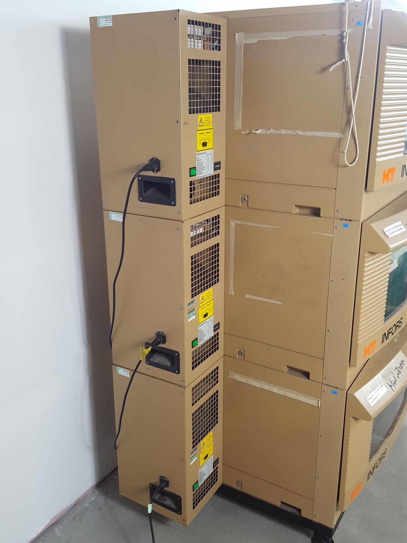 Image of Infors HT AJ 120 Multitron Incubator Shaker Triple Stack  Lab Spares/Repairs