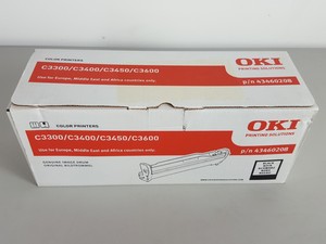 Thumbnail image of OKI Ink Toner Cartridge Black Image Drum C3300/C3400/C3450/3600 Printer 43460208