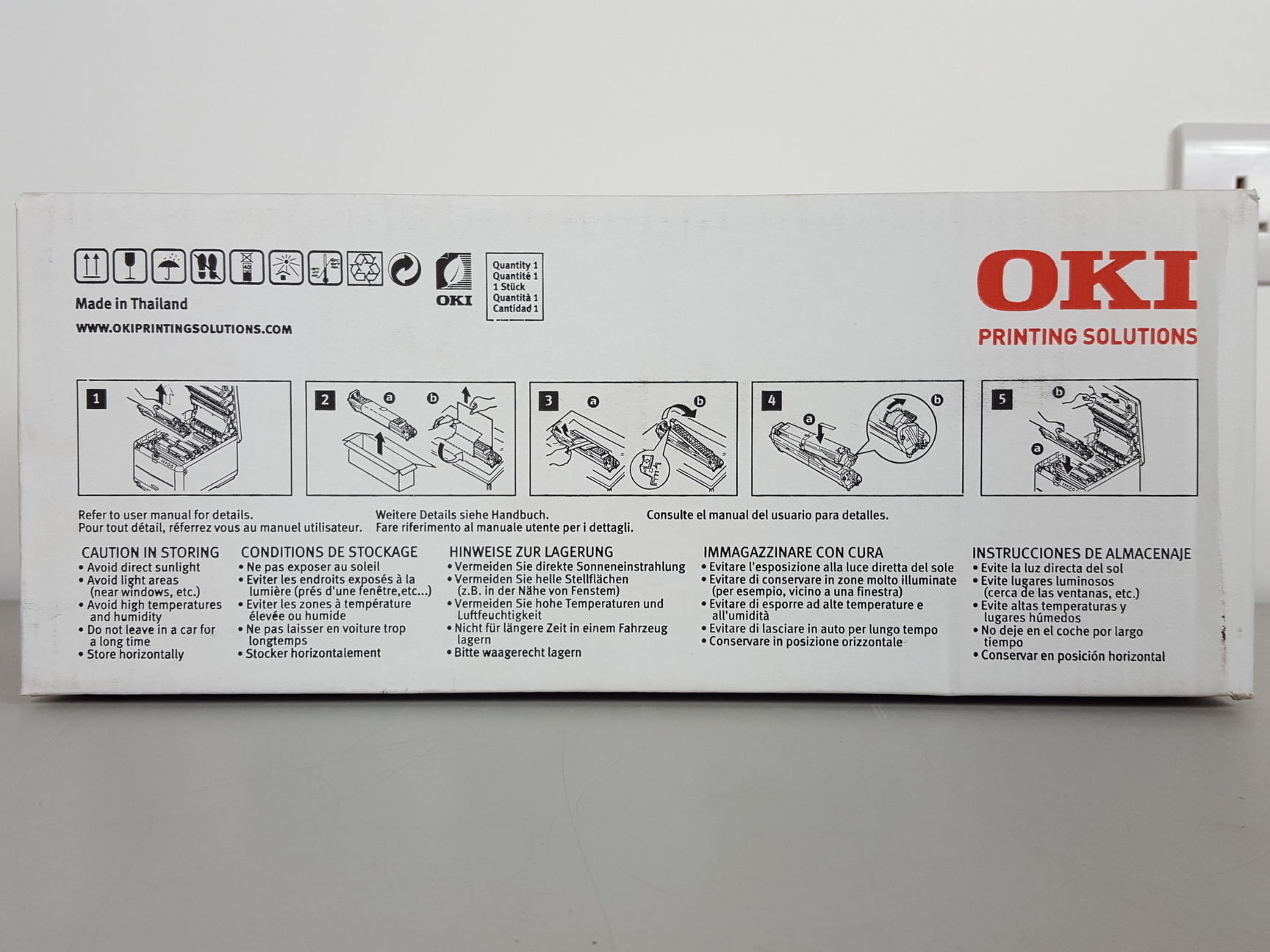 Image of OKI Ink Toner Cartridge Black Image Drum C3300/C3400/C3450/3600 Printer 43460208