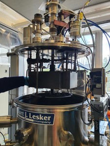 Thumbnail image of Kurt J. Lesker -  4 Targets Custom Thin Film Sputtering Deposition System Lab
