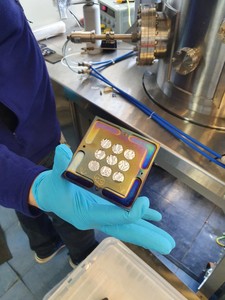 Thumbnail image of Kurt J. Lesker -  4 Targets Custom Thin Film Sputtering Deposition System Lab