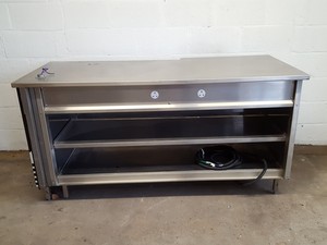 Thumbnail image of Commercial Catering C Shaped Servery Unit - Hotplate, Bain Marie, Salad Bar Cafe