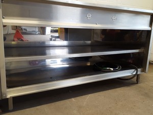 Thumbnail image of Commercial Catering C Shaped Servery Unit - Hotplate, Bain Marie, Salad Bar Cafe