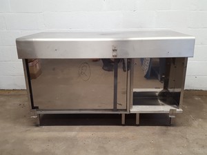 Thumbnail image of Commercial Catering C Shaped Servery Unit - Hotplate, Bain Marie, Salad Bar Cafe