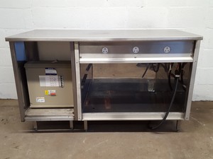 Thumbnail image of Commercial Catering C Shaped Servery Unit - Hotplate, Bain Marie, Salad Bar Cafe