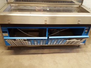 Thumbnail image of Commercial Catering C Shaped Servery Unit - Hotplate, Bain Marie, Salad Bar Cafe
